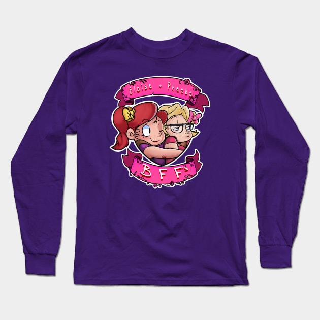 Eloise & Pheebo Long Sleeve T-Shirt by AwkwardKittyINC